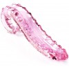 Crystal Glass Tongue Dildo